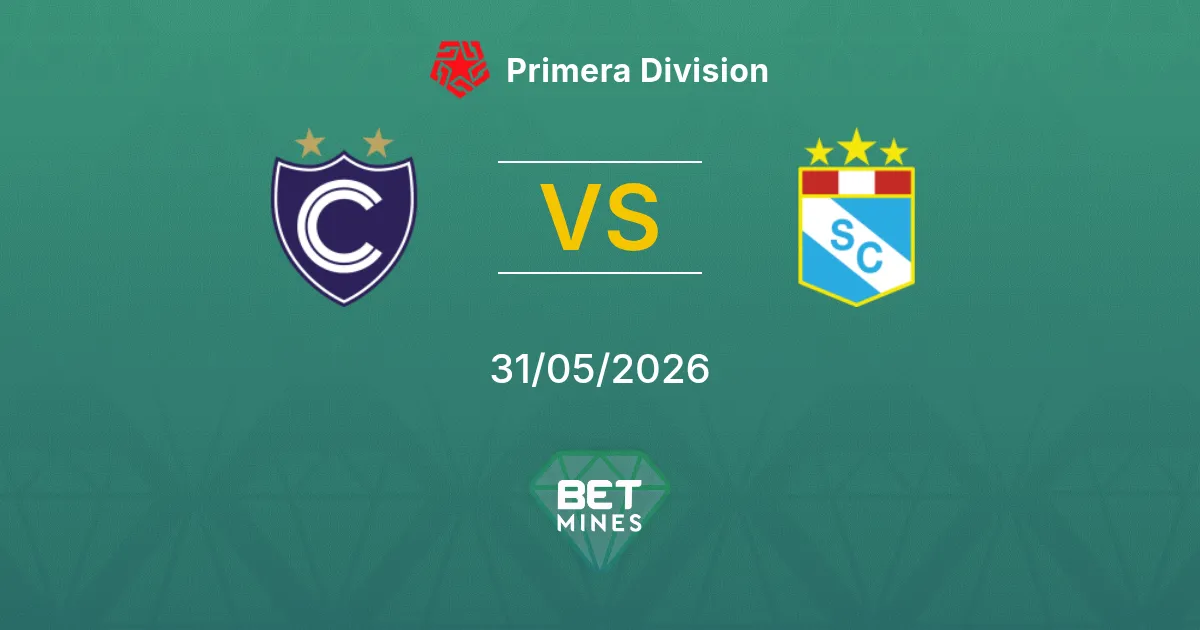 Cienciano vs Sporting Cristal Pronostico: Anteprima e Analisi della Partita | Primera Division 31-05-2026