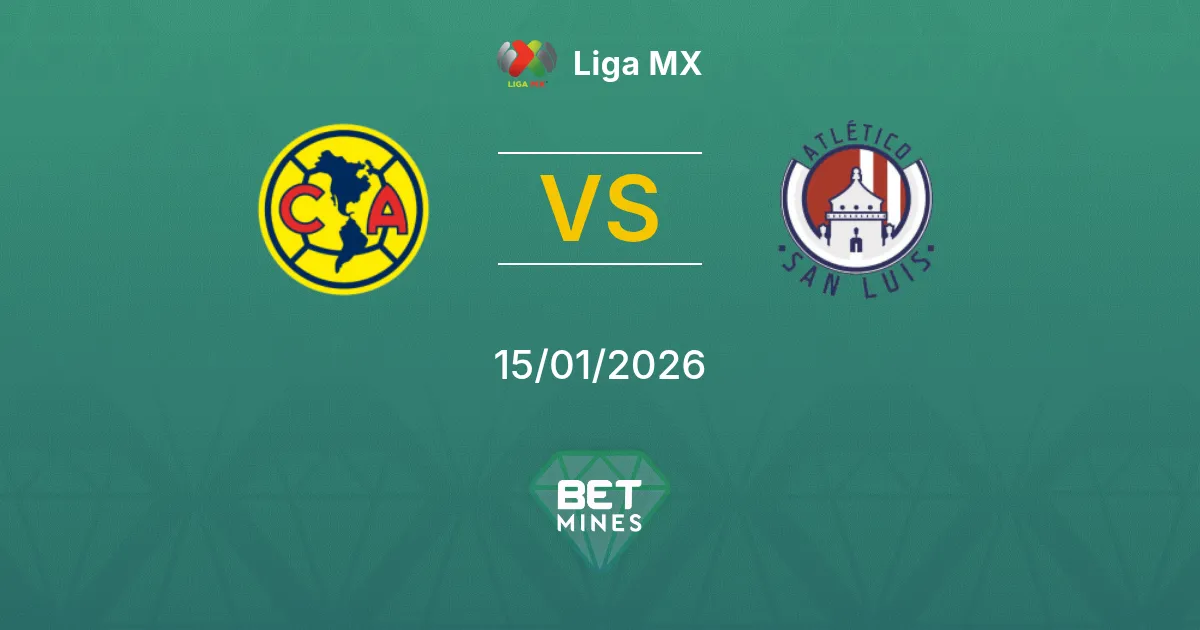 América vs Atlético San Luis Pronostico: Anteprima e Analisi del Match | Liga MX 15-01-2026