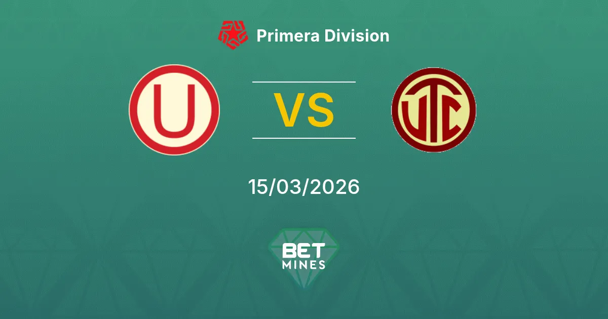 Universitario vs UTC Cajamarca Prediction: Match Preview and Analysis | Primera Division 15-03-2026