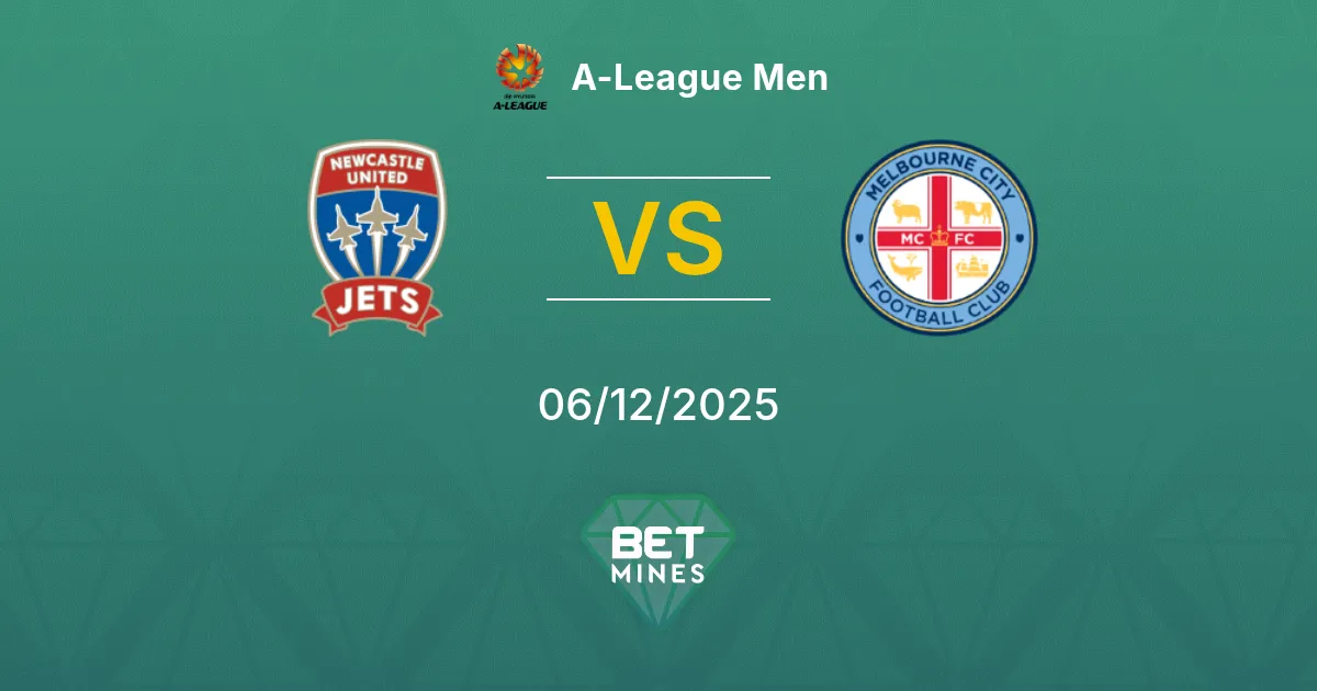 Newcastle Jets vs Melbourne City Prediction: Match Preview and Analysis | A-League Men 06-12-2025