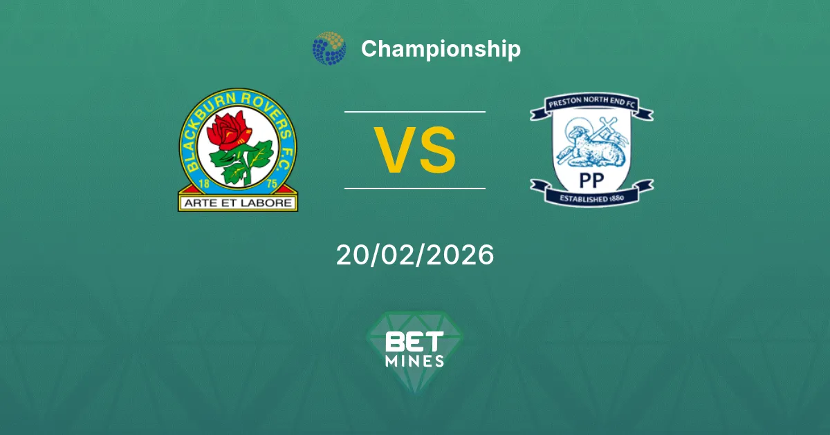 Blackburn Rovers vs Preston North End