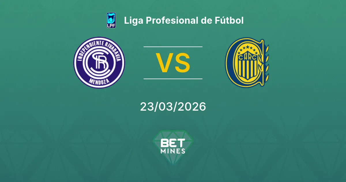 Independiente Rivadavia vs Rosario Central Pronostic : Aperçu et Analyse du Match | Liga Profesional de Fútbol 23-03-2026