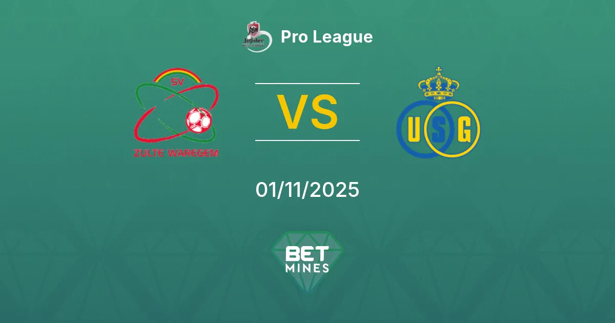 Zulte-Waregem vs Union Saint-Gilloise Pronostico: Anteprima e Analisi della Partita | Pro League 01-11-2025