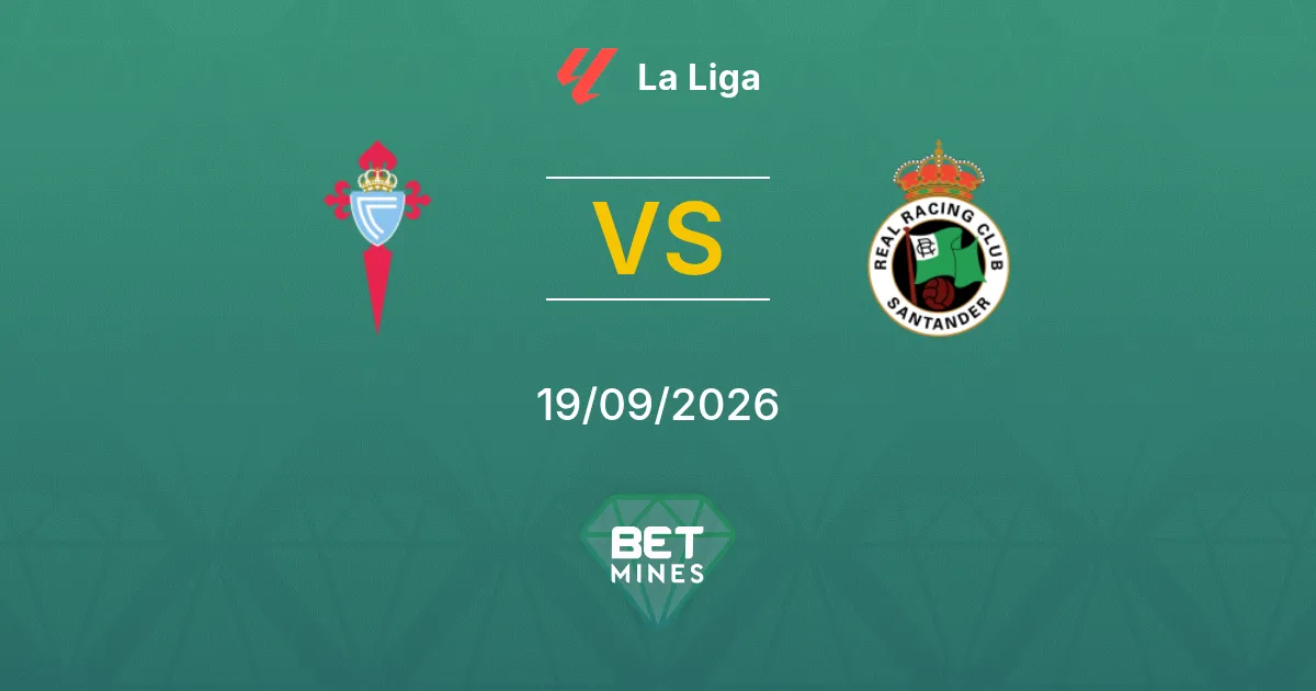 Palpite Celta de Vigo x Racing Santander: Prévia e Análise da Partida | La Liga 19-09-2026