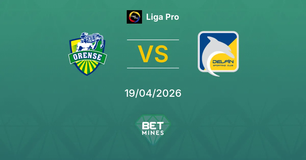 Orense vs Delfin Pronostico: Analisi e Anteprima della Partita | Liga Pro 19-04-2026