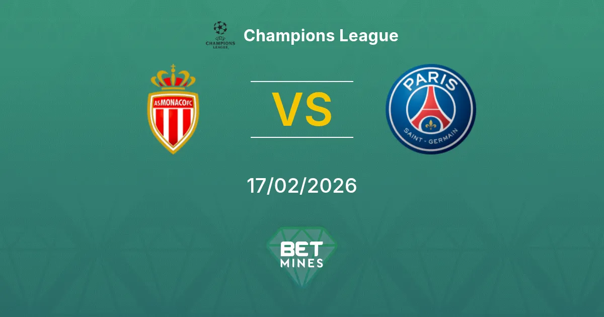 Monaco vs Paris Saint Germain Prediction: Match Preview and Analysis | Champions League 17-02-2026