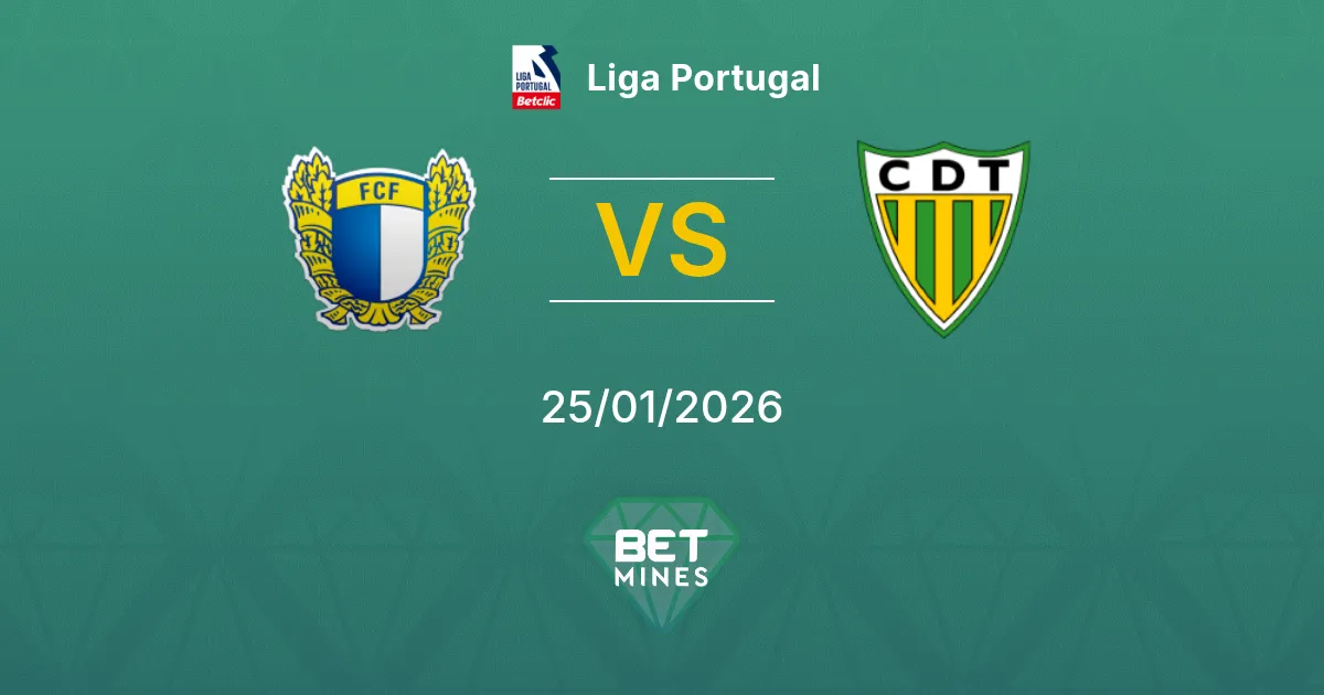 Famalicão vs Tondela Prediction: Match Preview and Analysis | Liga Portugal 25-01-2026