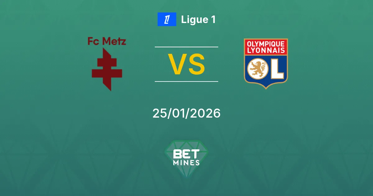 Fanion FC Metz Vs Olympique Lyonnais – Finale Coupe De La Ligue 1996 – 10x9 Cm