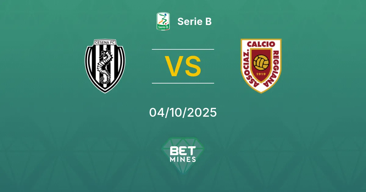 Cesena vs Reggiana Pronostico: Anteprima e Analisi del Match | Serie B 04-10-2025