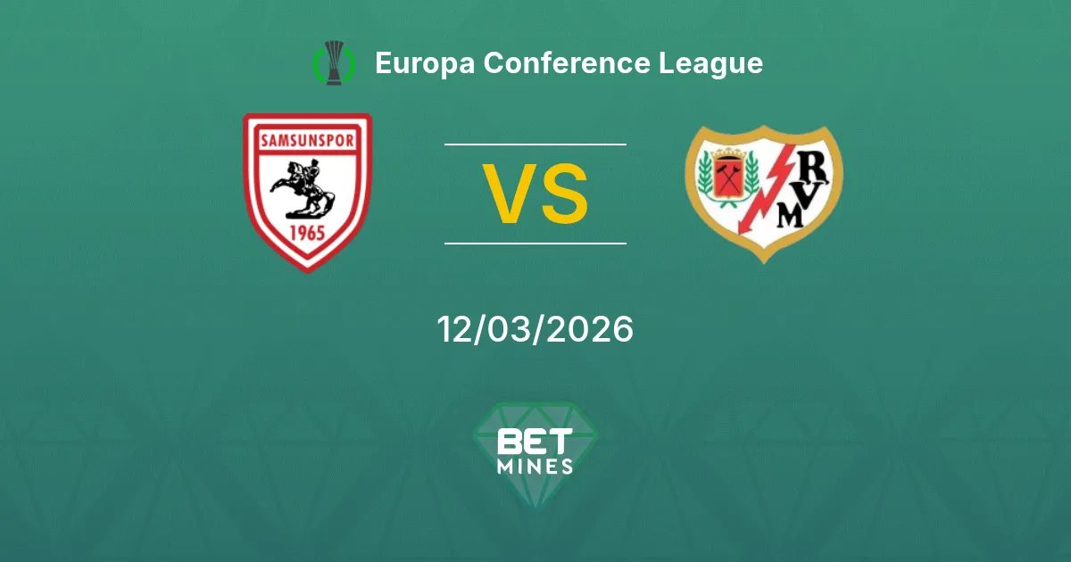 Samsunspor vs Rayo Vallecano Prediction: Match Preview and Analysis | Europa Conference League 12-03-2026