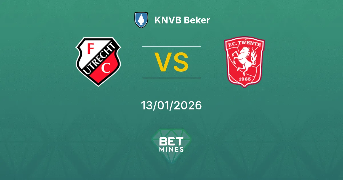 FC Utrecht vs FC Twente Pronostico: Analisi e Anteprima della Partita | KNVB Beker 13-01-2026