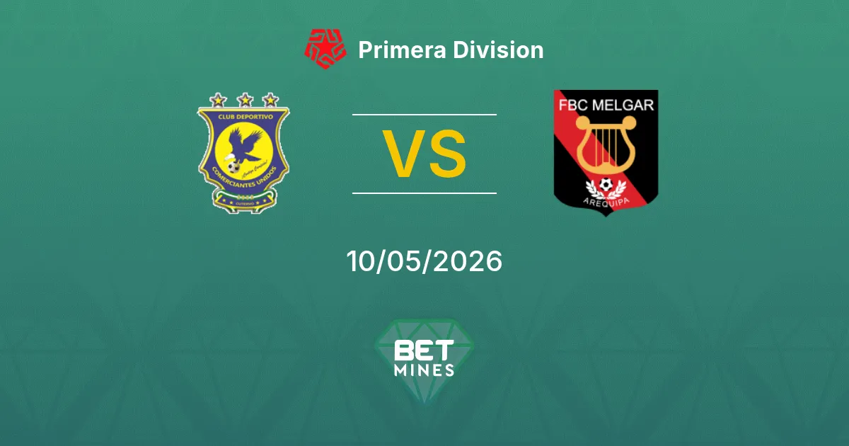 Comerciantes Unidos vs Melgar Pronostico: Anteprima e Analisi della Partita | Primera Division 10-05-2026