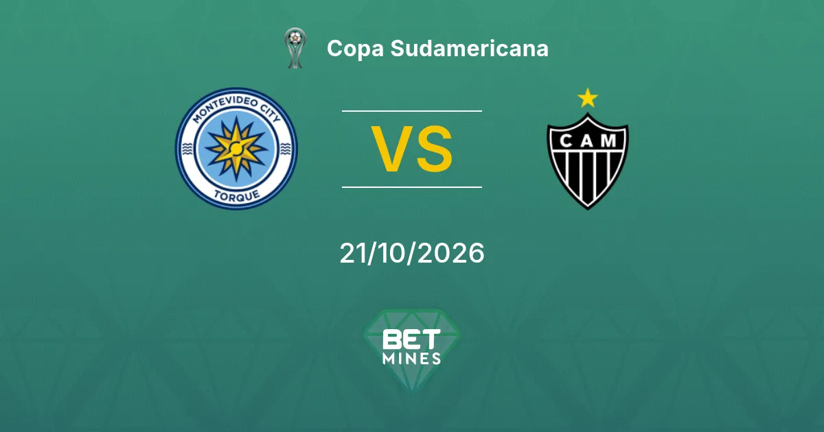 Montevideo City Torque vs Atlético Mineiro Prediction: Match Preview and Analysis | Copa Sudamericana 21-10-2026