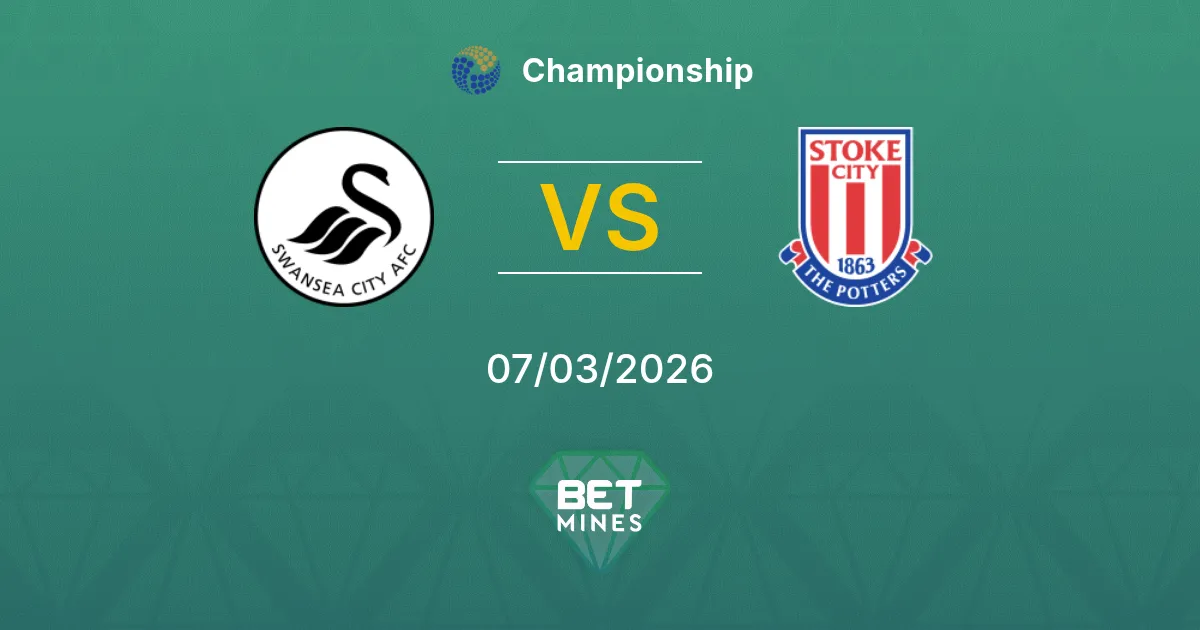 Swansea City vs Stoke City Prediction: Match Preview and Analysis | Championship 07-03-2026