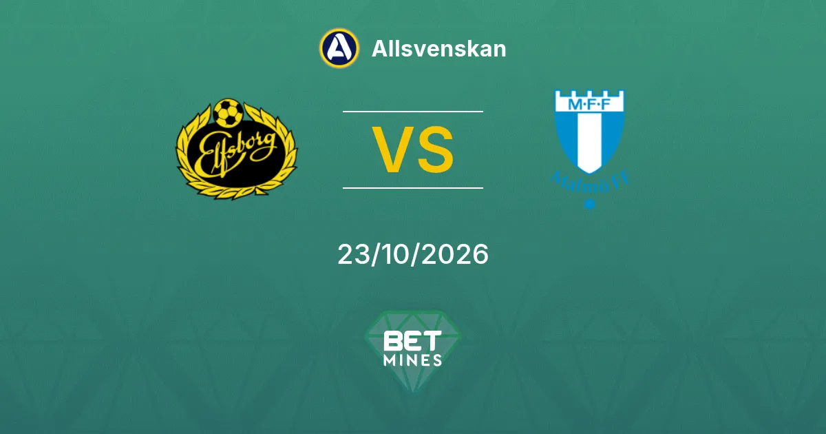 Elfsborg vs Malmö FF