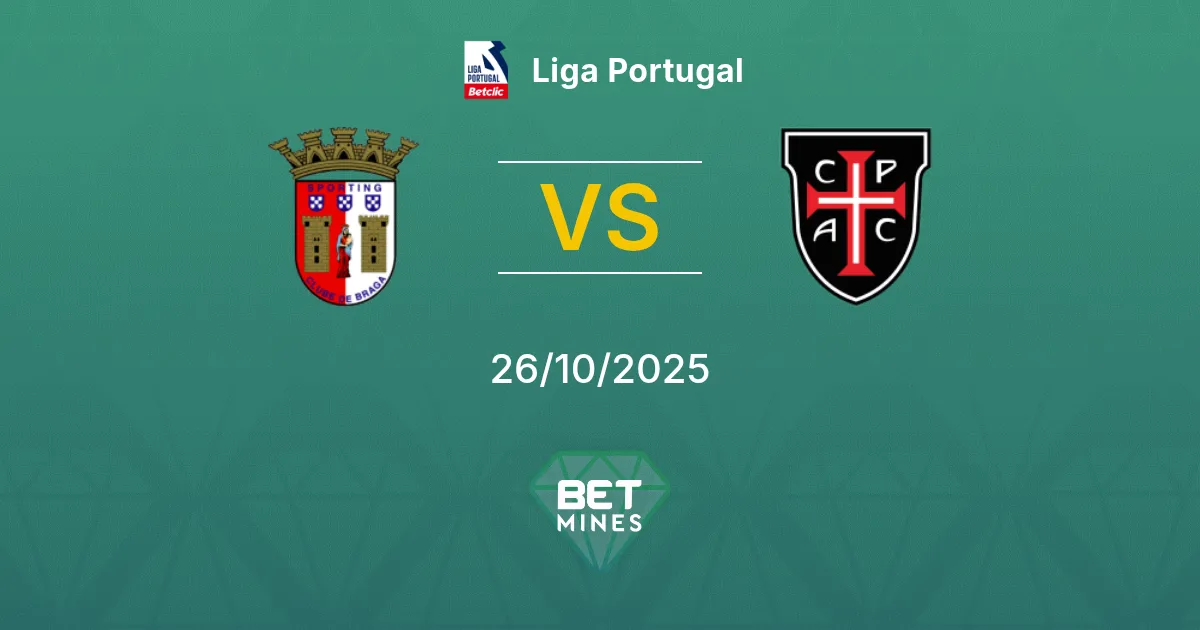 Sporting Braga vs Casa Pia Pronostico: Anteprima e Analisi della Partita | Liga Portugal 26-10-2025