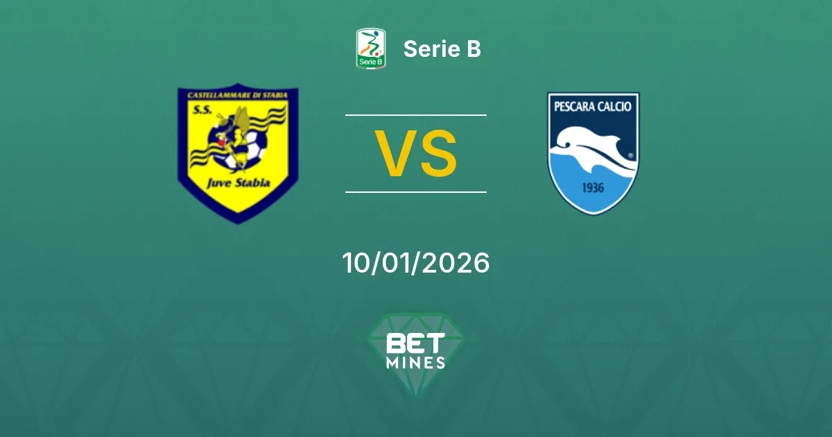 Juve Stabia vs Pescara Pronostico: Analisi e Anteprima della Partita | Serie B 10-01-2026