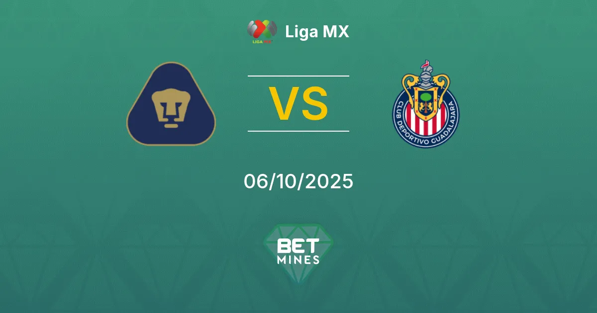 Pumas UNAM vs Guadalajara Pronostico: Anteprima e Analisi della Partita | Liga MX 06-10-2025