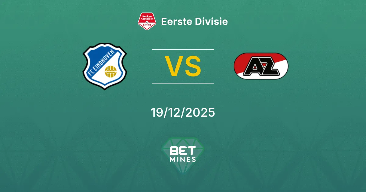 FC Eindhoven vs Jong AZ Pronostico: Anteprima e Analisi della Partita | Eerste Divisie 19-12-2025