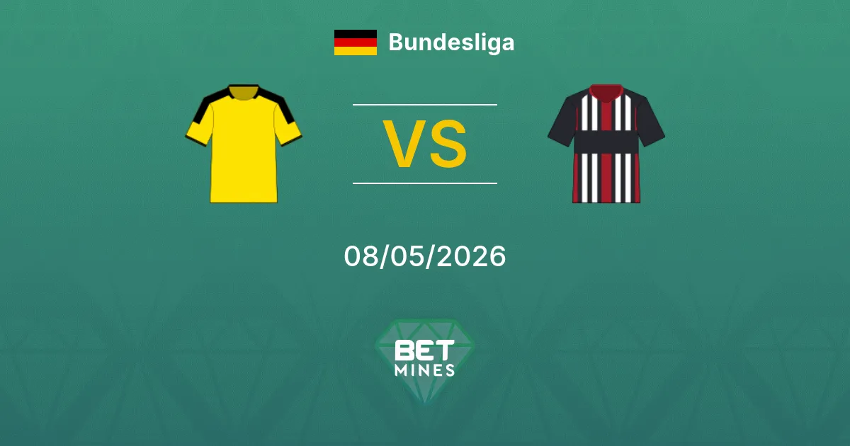 Borussia Dortmund vs Eintracht Francoforte Pronostico: Anteprima e Analisi della Partita | Bundesliga 08-05-2026