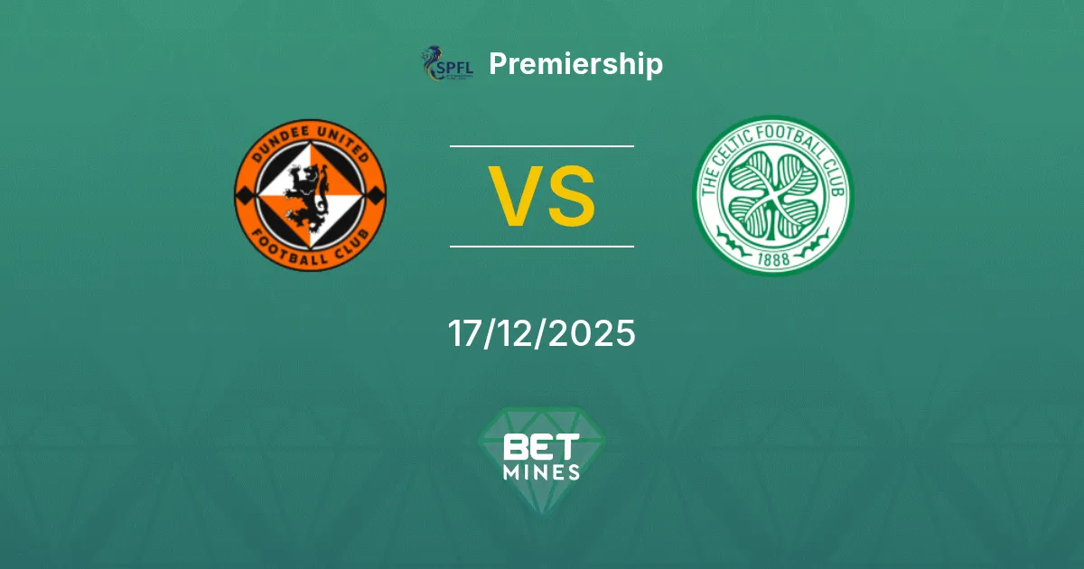 Dundee United vs Celtic Pronostico: Anteprima e Analisi della Partita | Premiership 17-12-2025