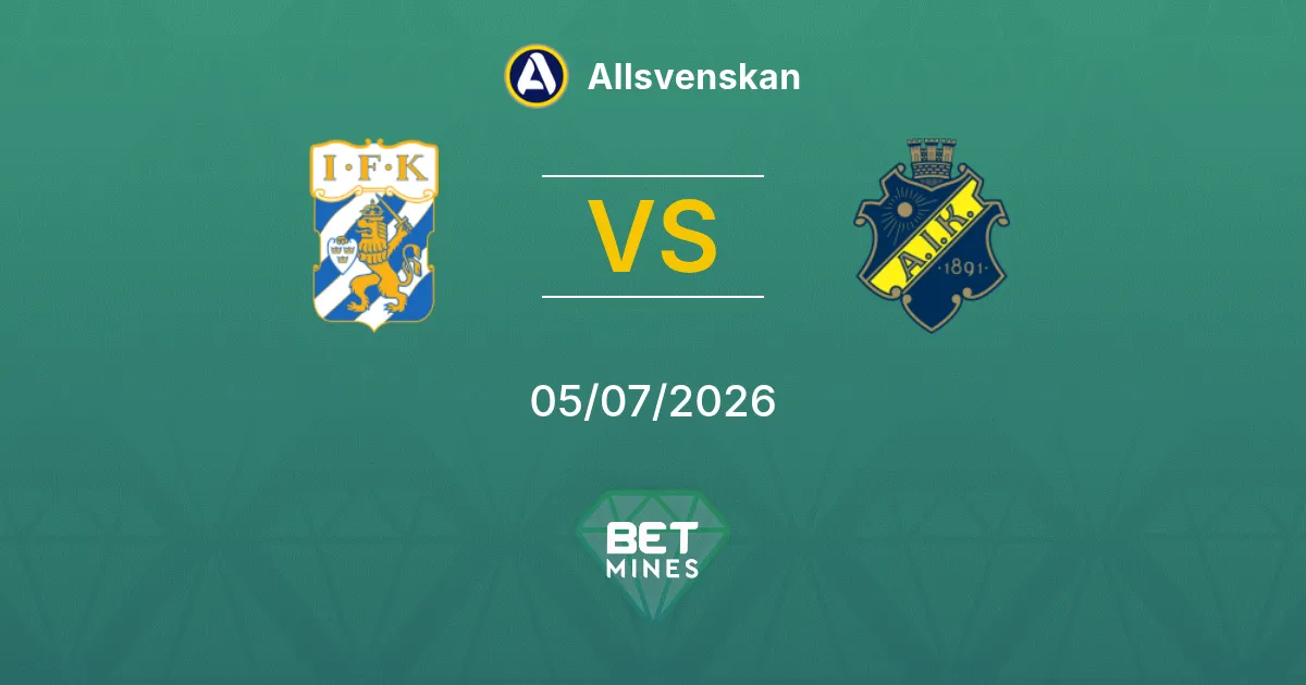 IFK Göteborg vs AIK Pronostico: Anteprima e Analisi della Partita | Allsvenskan 05-07-2026