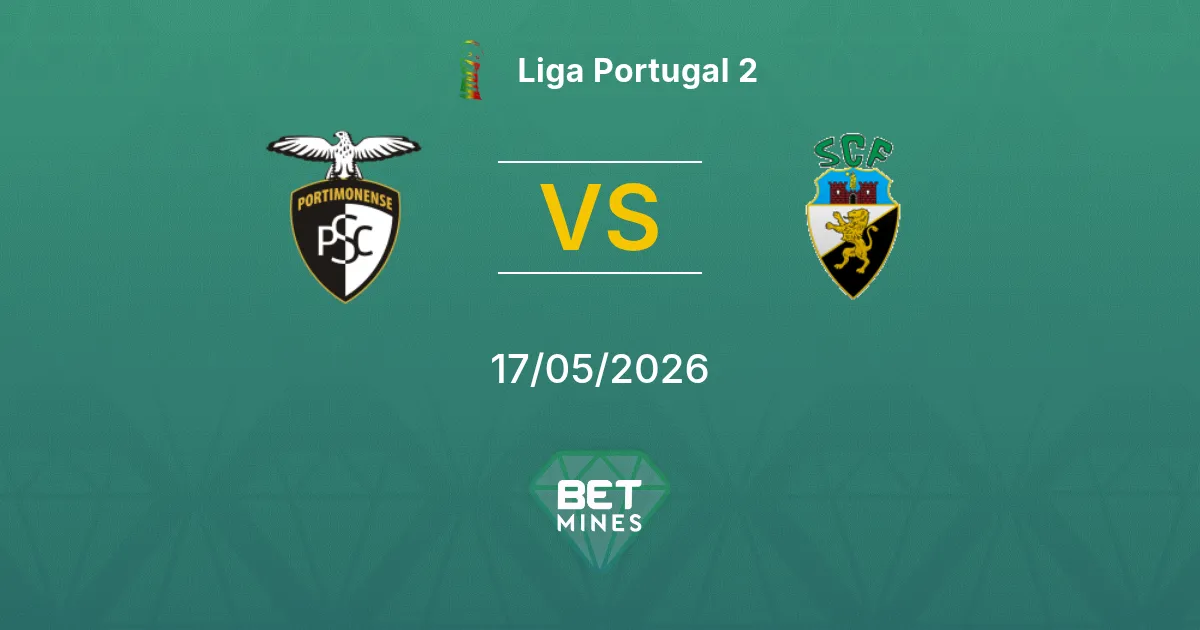 Portimonense SAD x Farense Palpite: Prévia e Análise do Jogo | Liga Portugal 2 17-05-2026