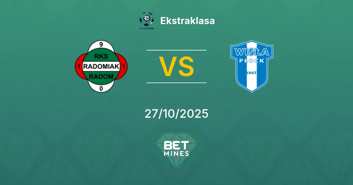 Radomiak Radom vs Wisła Płock Pronostico: Anteprima e Analisi della Partita | Ekstraklasa 27-10-2025