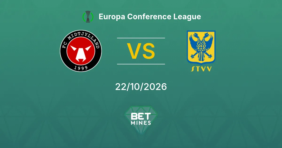 FC Midtjylland vs Sint-Truiden Pronostic : avant-match et analyse | Europa Conference League 22-10-2026