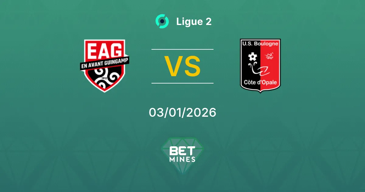 Guingamp vs Boulogne Pronostico: Anteprima e Analisi della Partita | Ligue 2 03-01-2026