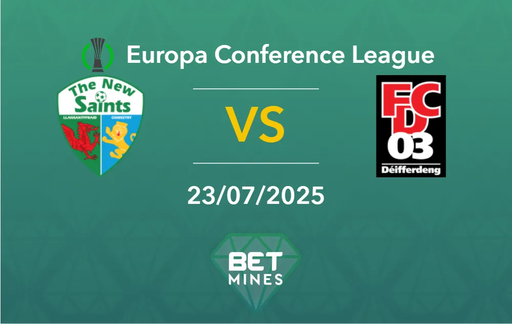 The New Saints vs Differdange 03 Prediction: Match Preview and Analysis | UEFA Europa Conference League – Qualifiers, Second Round
