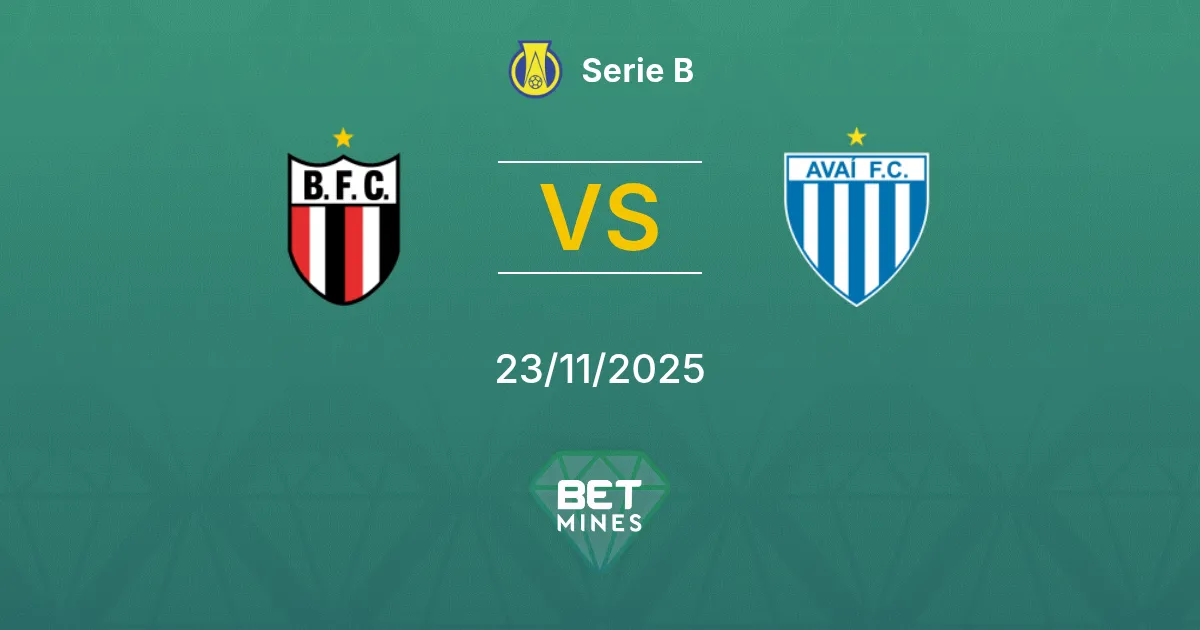 Botafogo SP vs Avaí Prediction: Match Preview and Analysis | Serie B 23-11-2025