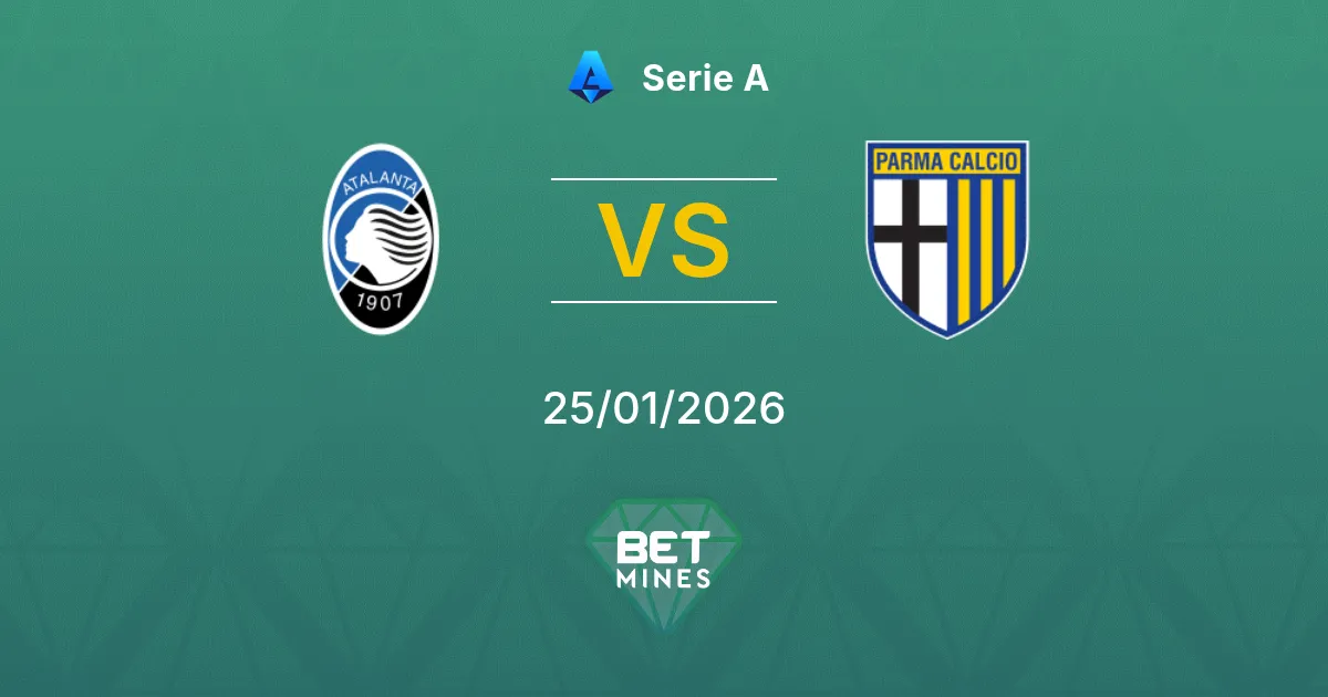 Atalanta vs Parma Prediction: Match Preview and Analysis | Serie A 25-01-2026