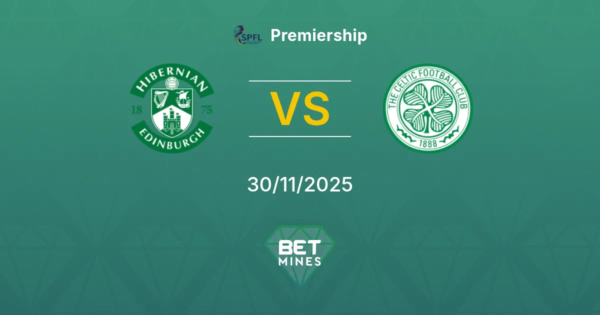 Hibernian vs Celtic Prediction: Match Preview and Analysis | Premiership 30-11-2025