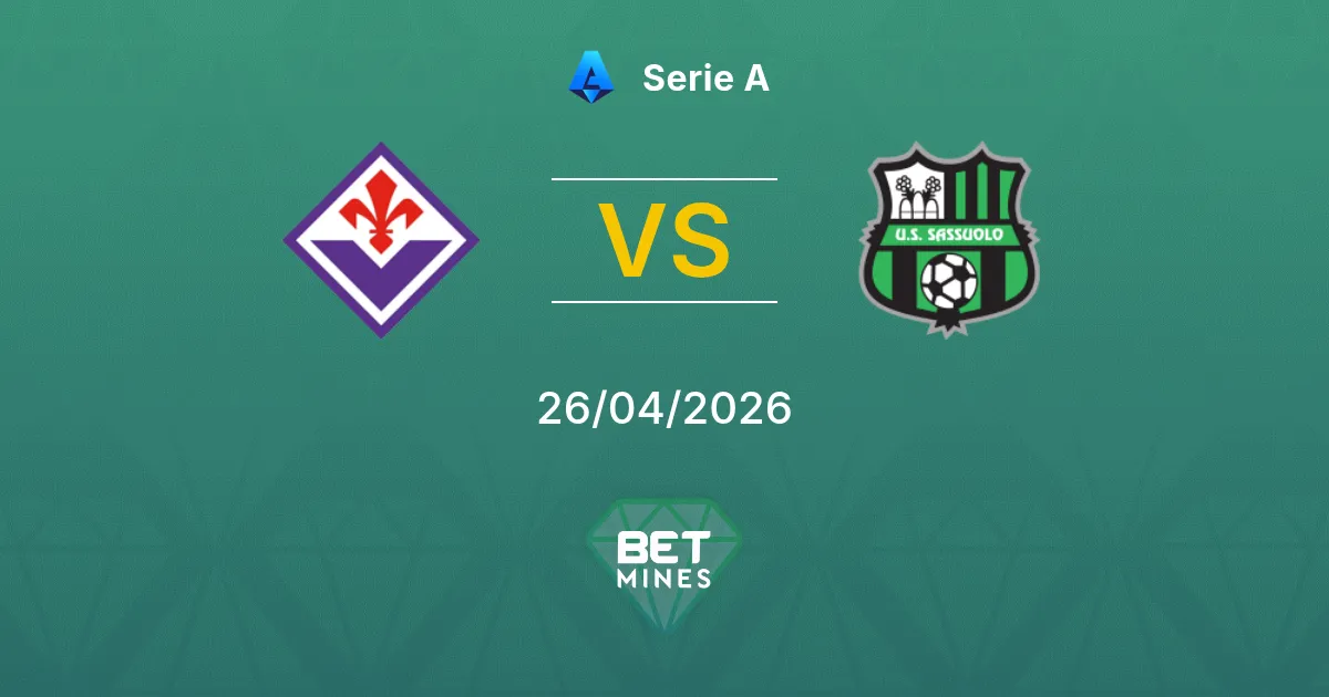 Fiorentina vs Sassuolo Pronostico: Anteprima e Analisi della Partita | Serie A 26-04-2026