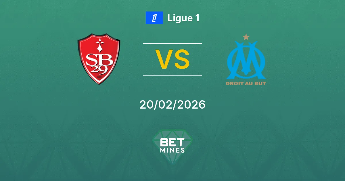 Brest vs Olympique de Marseille Pronostic : Aperçu du Match et Analyse | Ligue 1 20-02-2026