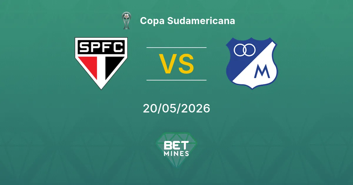 São Paulo x Millonarios Palpite: Prévia e Análise da Partida | Copa Sul-Americana 20-05-2026