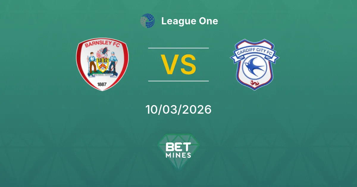 Barnsley x Cardiff City Palpite: Prévia e Análise da Partida | League One 10-03-2026