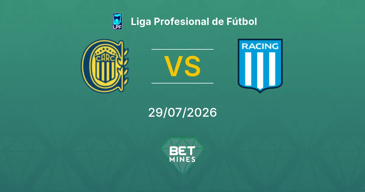 Rosario Central vs Racing Club Prediction: Match Preview and Analysis | Liga Profesional de Fútbol 29-07-2026