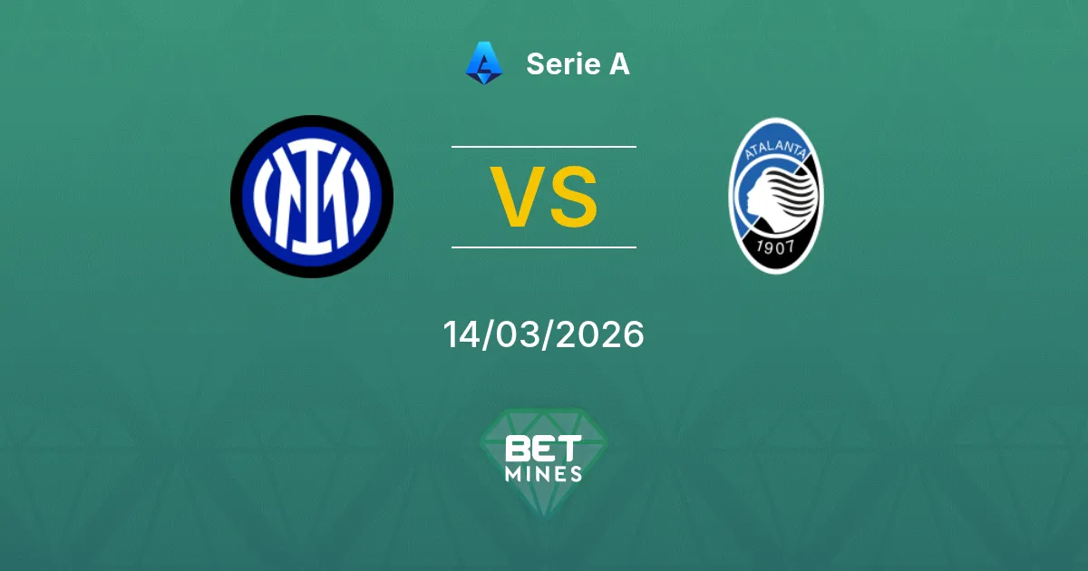 Inter vs Atalanta Prediction: Match Preview and Analysis | Serie A 14-03-2026