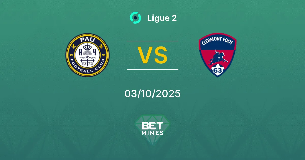 Pau vs Clermont Pronostico: Anteprima e Analisi della Partita | Ligue 2 03-10-2025
