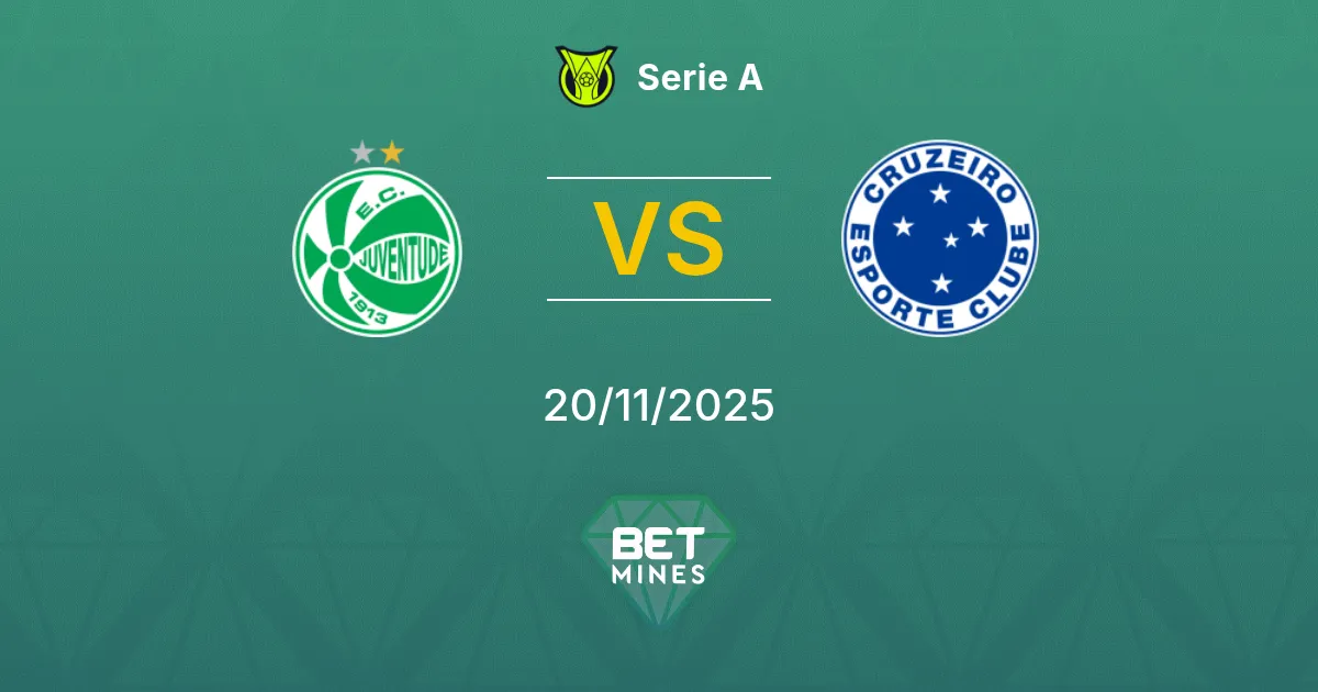 Juventude vs Cruzeiro Prediction: Match Preview and Analysis | Serie A 20-11-2025
