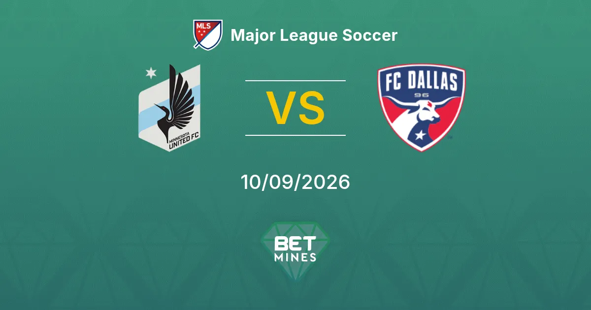 Pronostic Minnesota United vs Dallas : Aperçu et Analyse du Match | Major League Soccer 10-09-2026