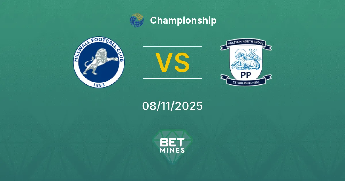 Millwall vs Preston North End Pronostico: Anteprima e Analisi della Partita | Championship 08-11-2025