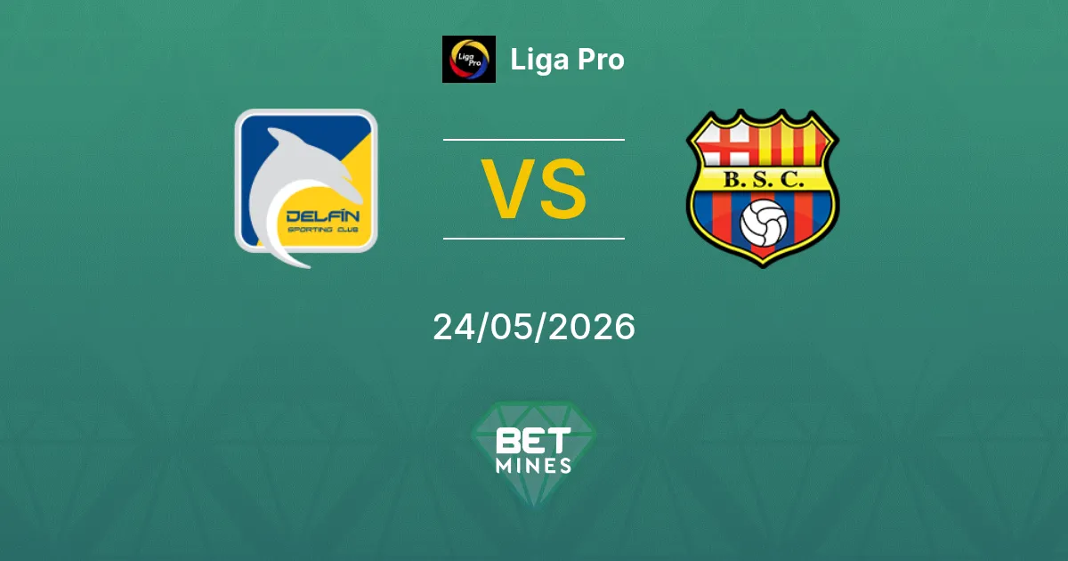 Delfín x Barcelona Guayaquil Palpite: Prévia e Análise da Partida | Liga Pro 24-05-2026