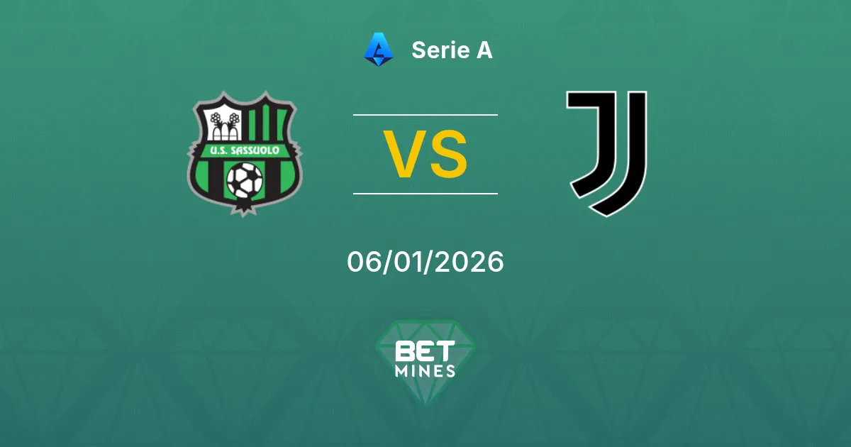 Sassuolo vs Juventus Pronostico: Anteprima e Analisi della Partita | Serie A 06-01-2026