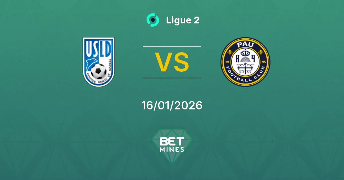 Dunkerque vs Pau Pronostico: Anteprima e Analisi della Partita | Ligue 2 16-01-2026