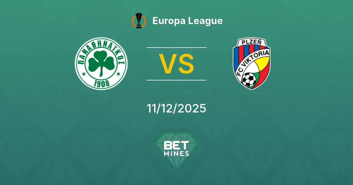 Panathinaikos vs Viktoria Plzeň Pronostico: Anteprima e Analisi della Partita | Europa League 11-12-2025