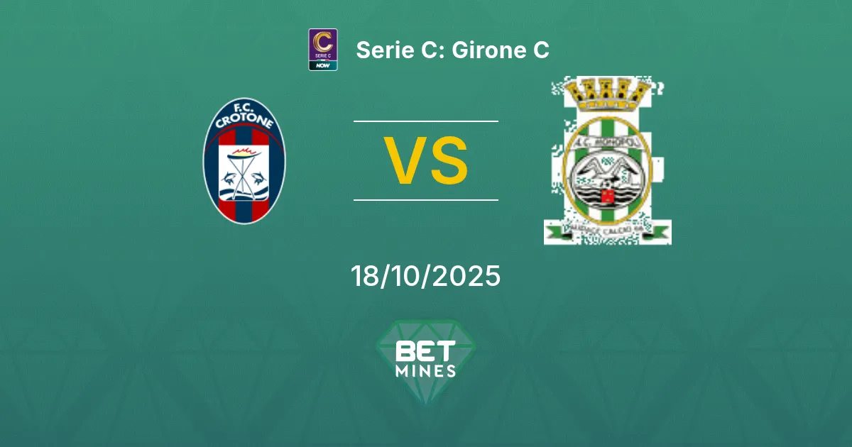 Crotone vs Monopoli Pronostico: Anteprima e Analisi della Partita | Serie C: Girone C 18-10-2025