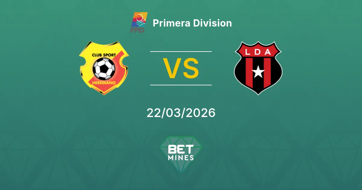 Herediano vs Alajuelense Pronostico: Anteprima e Analisi della Partita | Primera Division 22-03-2026